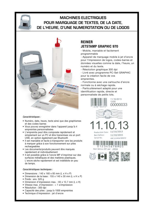 REINER Jet Stamp Graphic 970 – Image 2
